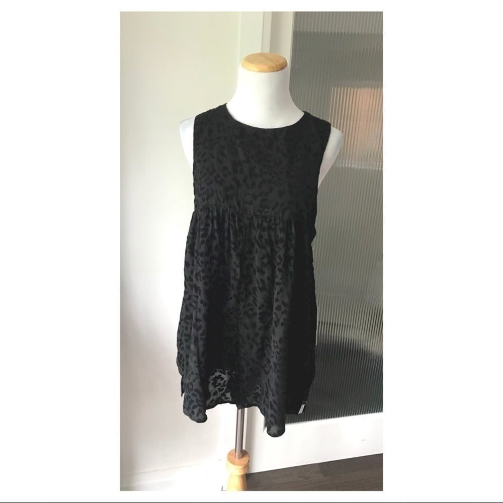 One Teaspoon black sleeveless romper